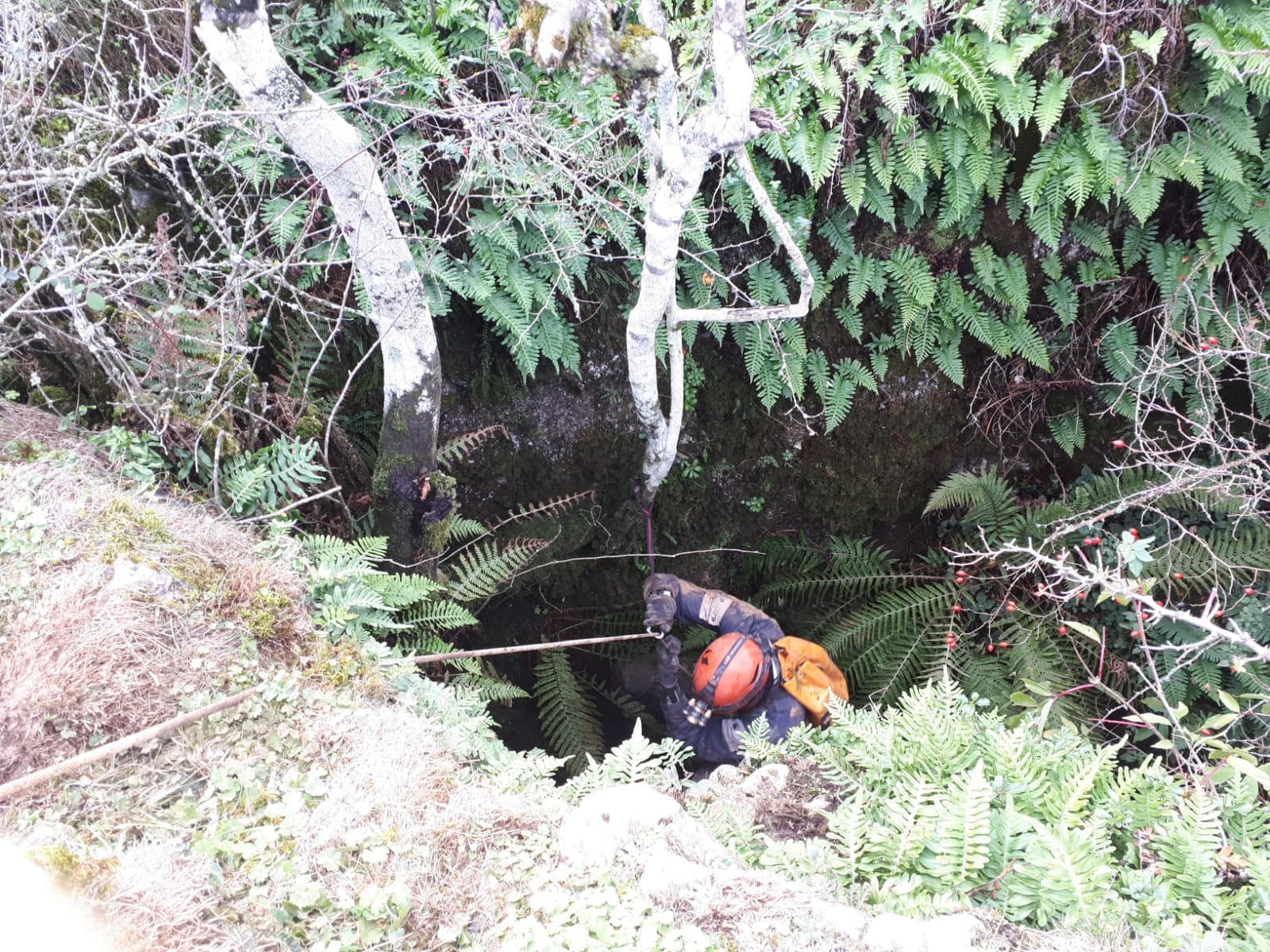 Se celebró el Curso de Iniciación a la Espeleología Vertical